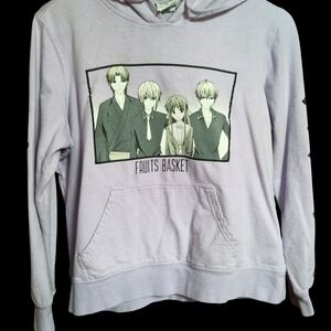 Hot Topic Fruits Basket Lavender Hoodie